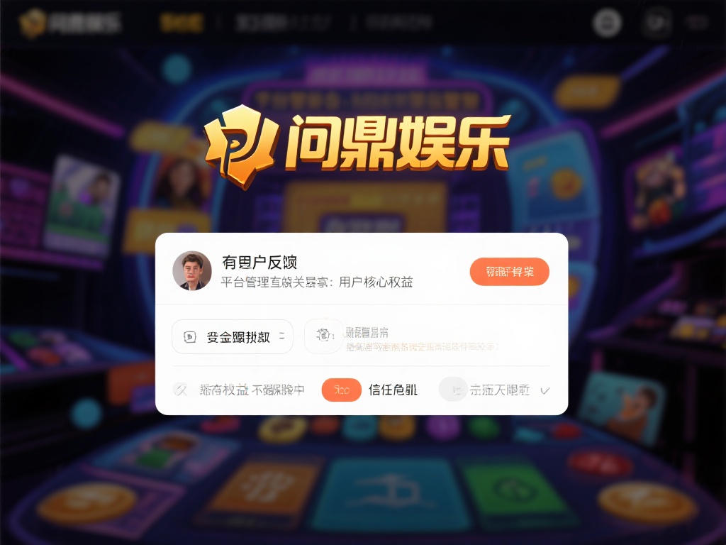 问鼎娱乐没人管吗?平台管理问题引发用户担忧 (问鼎娱乐管理缺失?平台问题引发用户强烈担忧!) 在网络娱乐领域,平台管理直接关系到用户的核心利益。