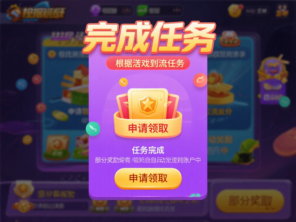 问鼎娱乐怎么领取流水?详细教程助你轻松获取奖励 (问鼎娱乐流水领取详细教程,轻松获取奖励攻略分享) 完成任务并申请领取
根据活动要求完成相应的任务,