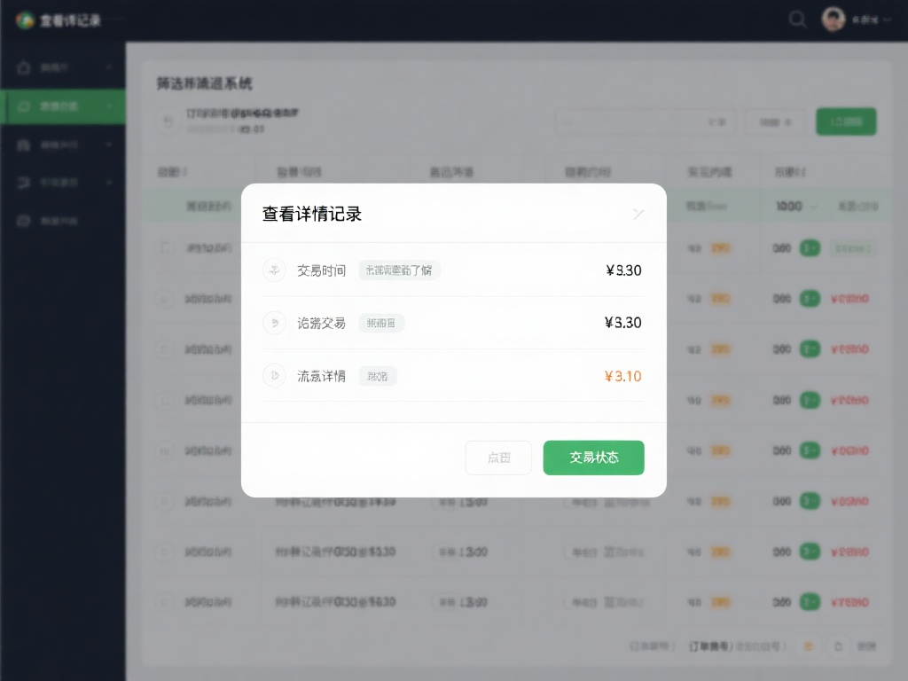 查看详细记录
筛选完成后，系统会自动显示符合条件