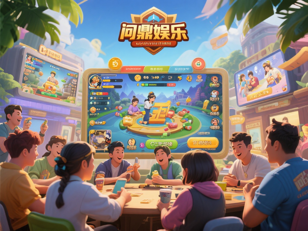 除了游戏本身，问鼎娱乐还成功打造了一个活跃的玩家社