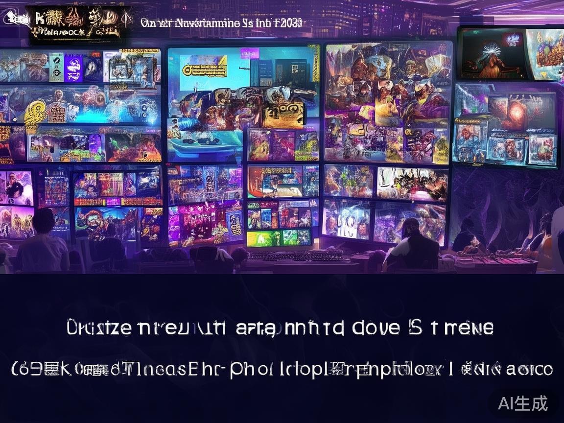 在2023年，线上娱乐行业持续蓬勃发展，众多玩家纷